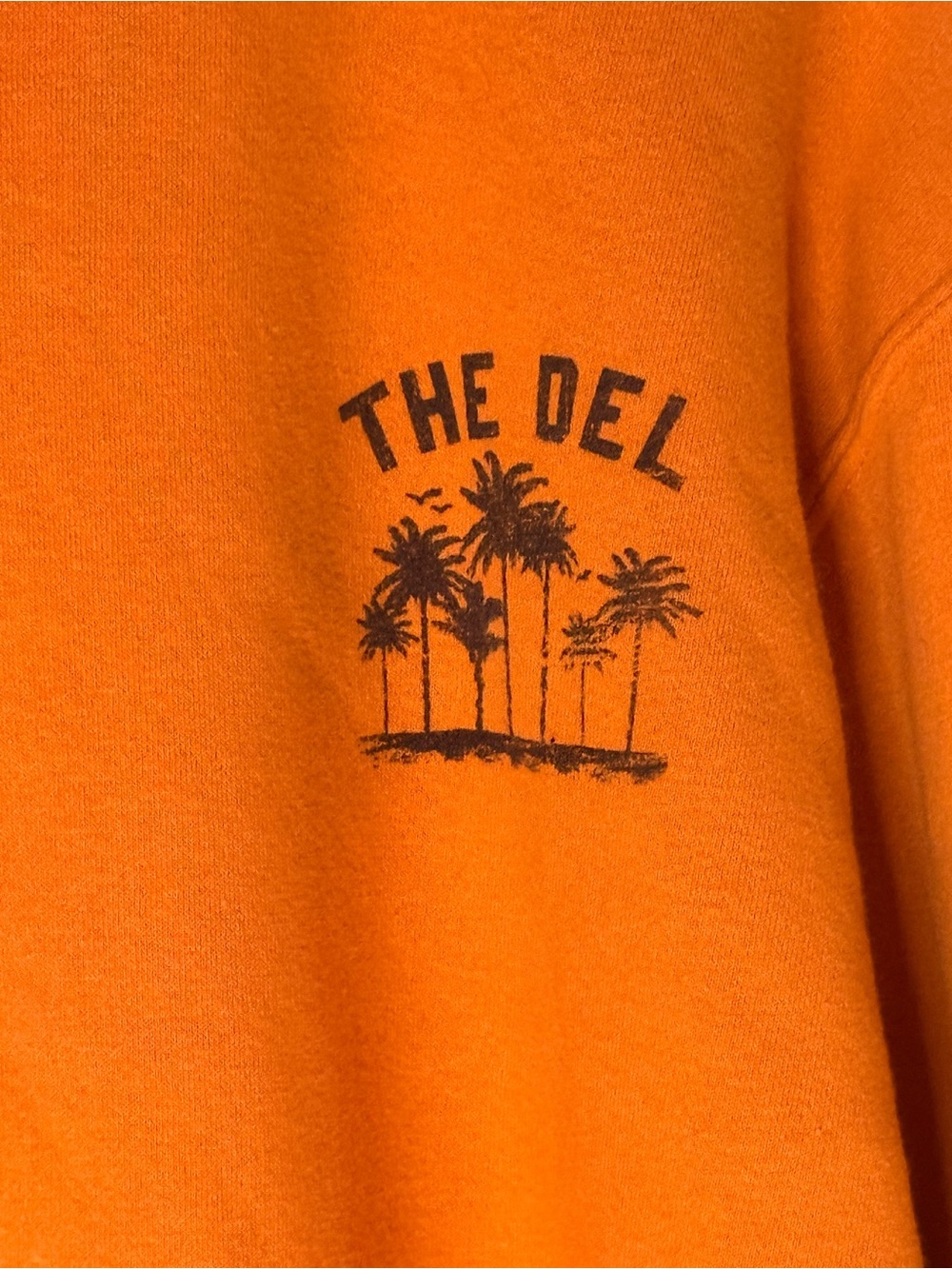 Hotel Del Coronado Orange Pullover Hoodie - Picture 2 of 5